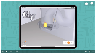 Video overview of BILT 3D instructions on a product detail page