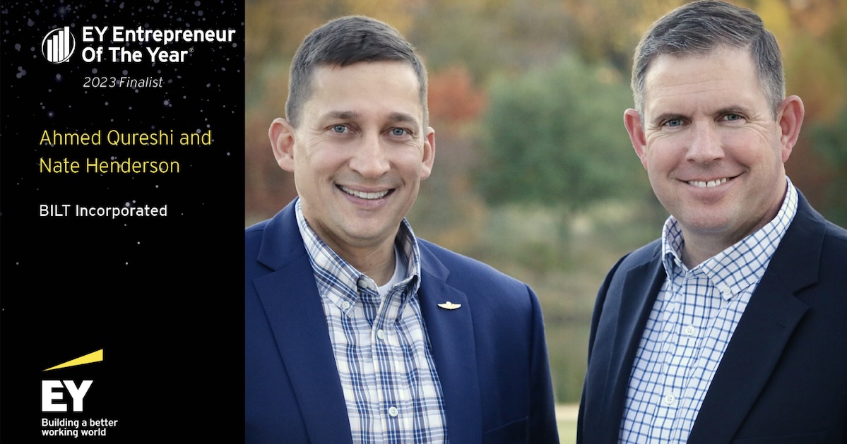 EY Names BILT Co-Founders Finalists for Entrepreneur Of The Year
